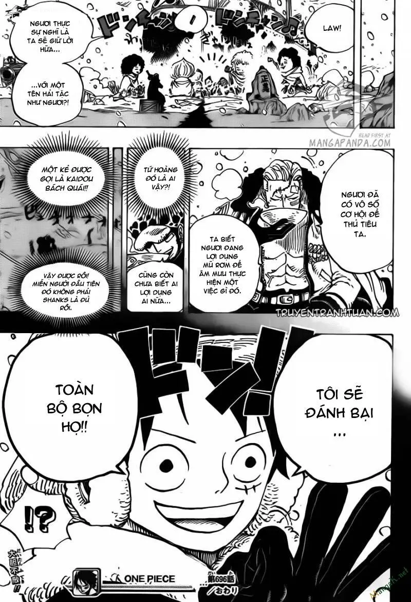 One Piece Nettruyen ZZZ Chương 696 Page 19