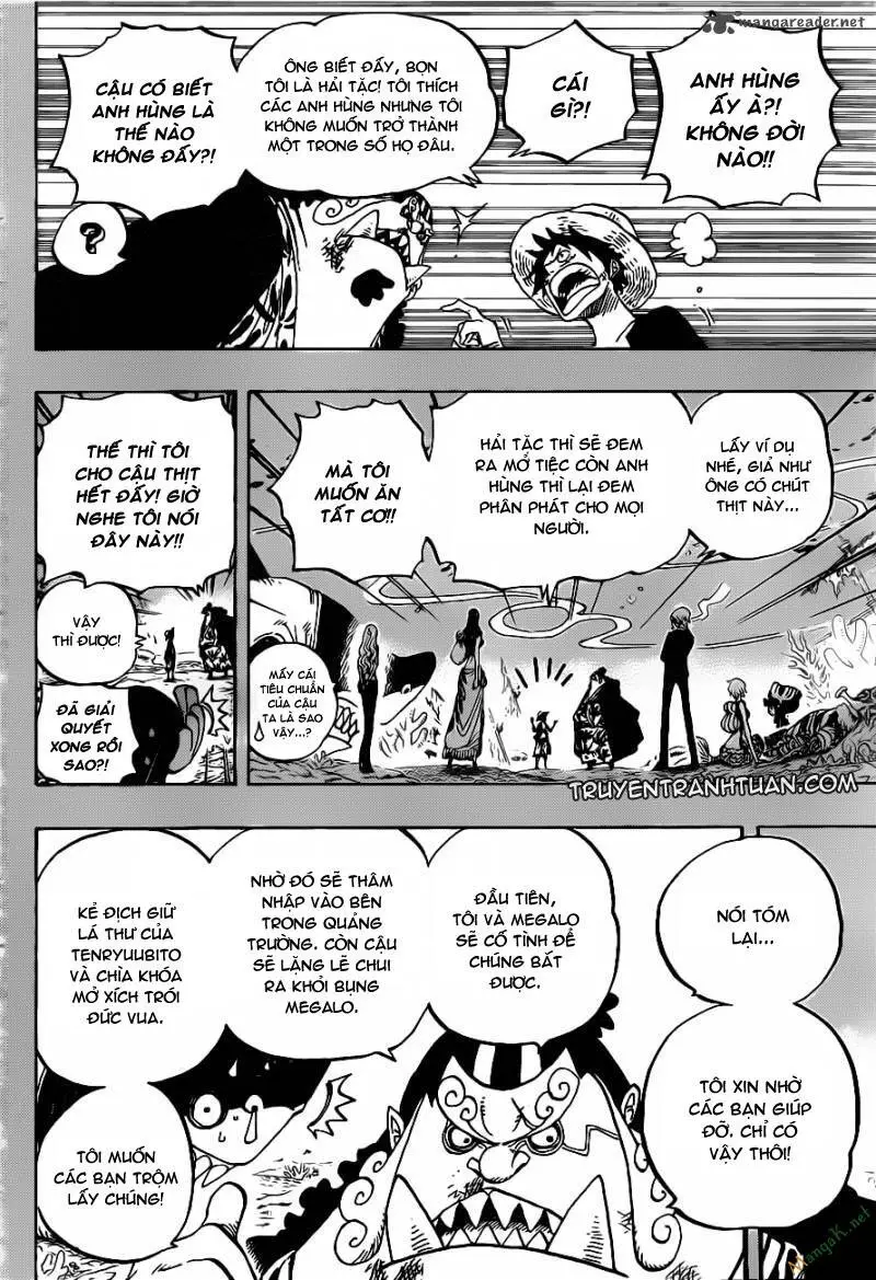 One Piece Nettruyen ZZZ Chương 634 Page 3