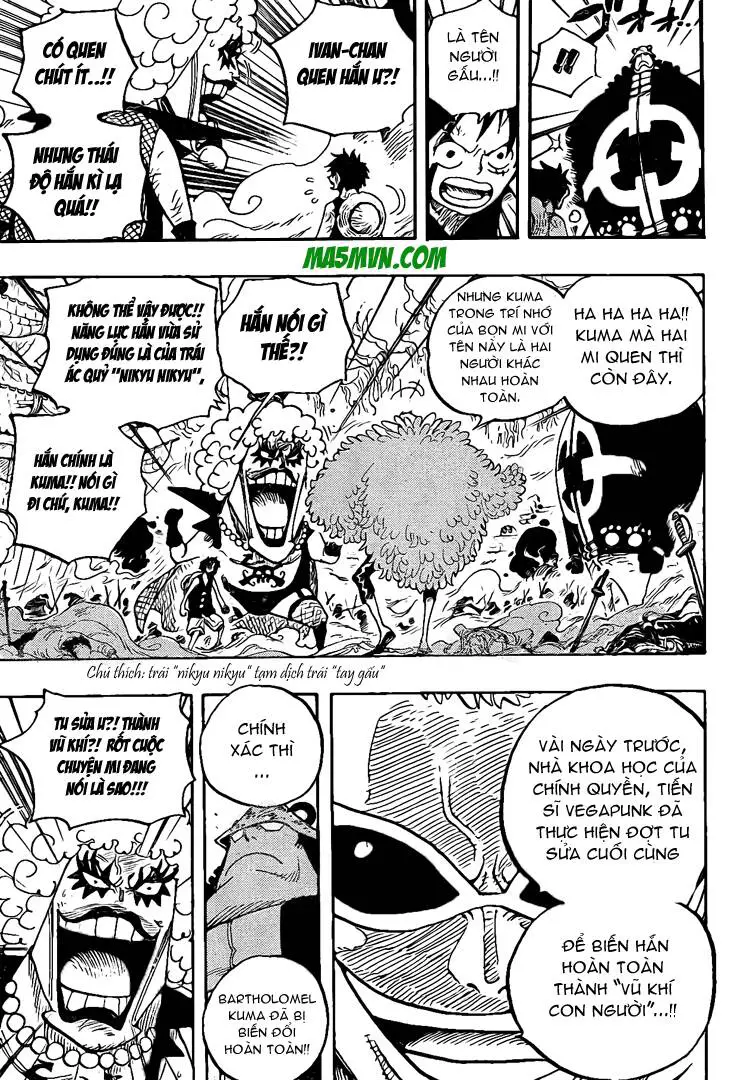 One Piece Nettruyen ZZZ Chương 560 Page 5