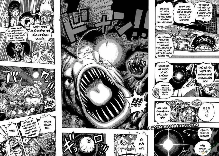 One Piece Nettruyen ZZZ Chương 606 Page 8