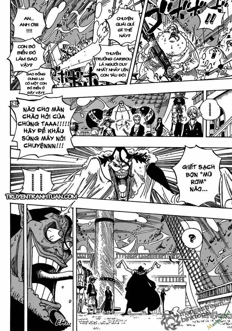 One Piece Nettruyen ZZZ Chương 604 Page 8