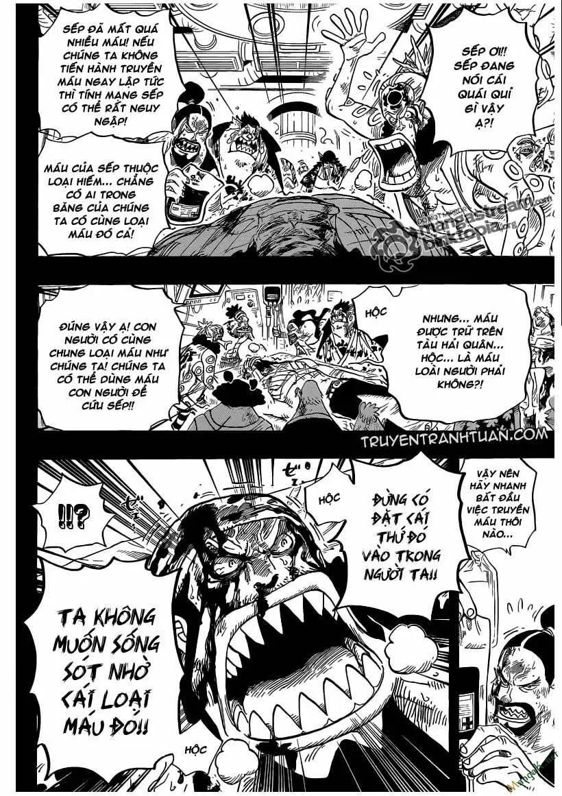 One Piece Nettruyen ZZZ Chương 623 Page 14