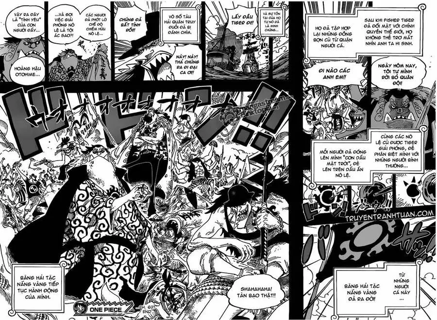 One Piece Nettruyen ZZZ Chương 621 Page 16