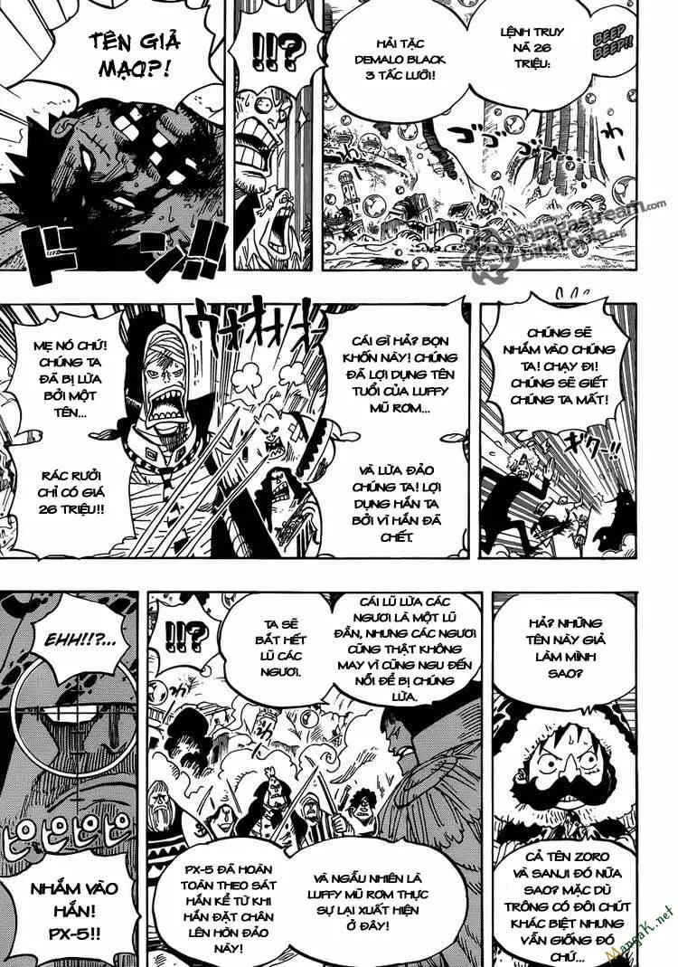 One Piece Nettruyen ZZZ Chương 601 Page 10