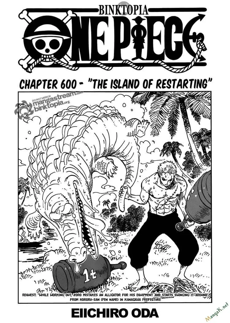 One Piece Nettruyen ZZZ Chương 600 Page 1