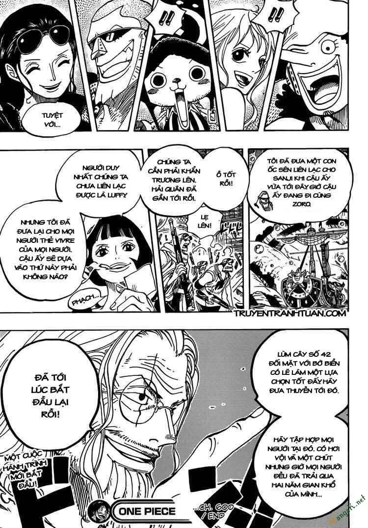 One Piece Nettruyen ZZZ Chương 600 Page 18