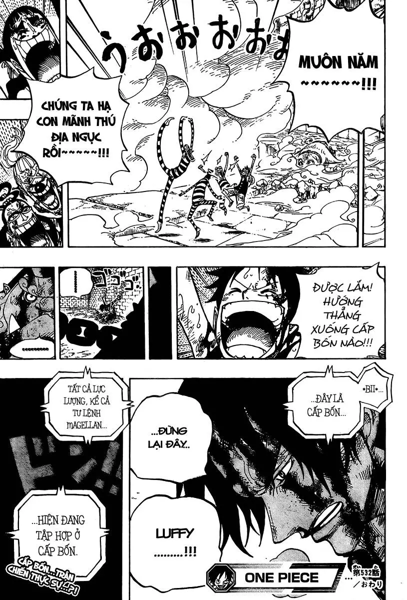 One Piece Nettruyen ZZZ Chương 532 Page 19
