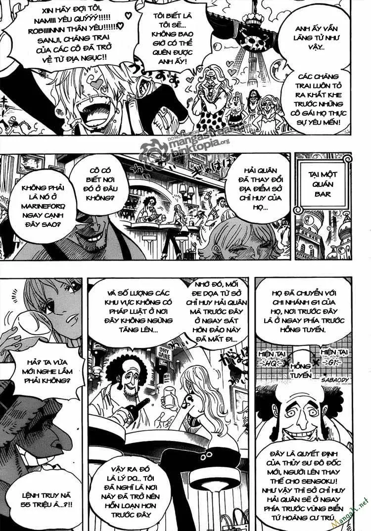 One Piece Nettruyen ZZZ Chương 598 Page 9