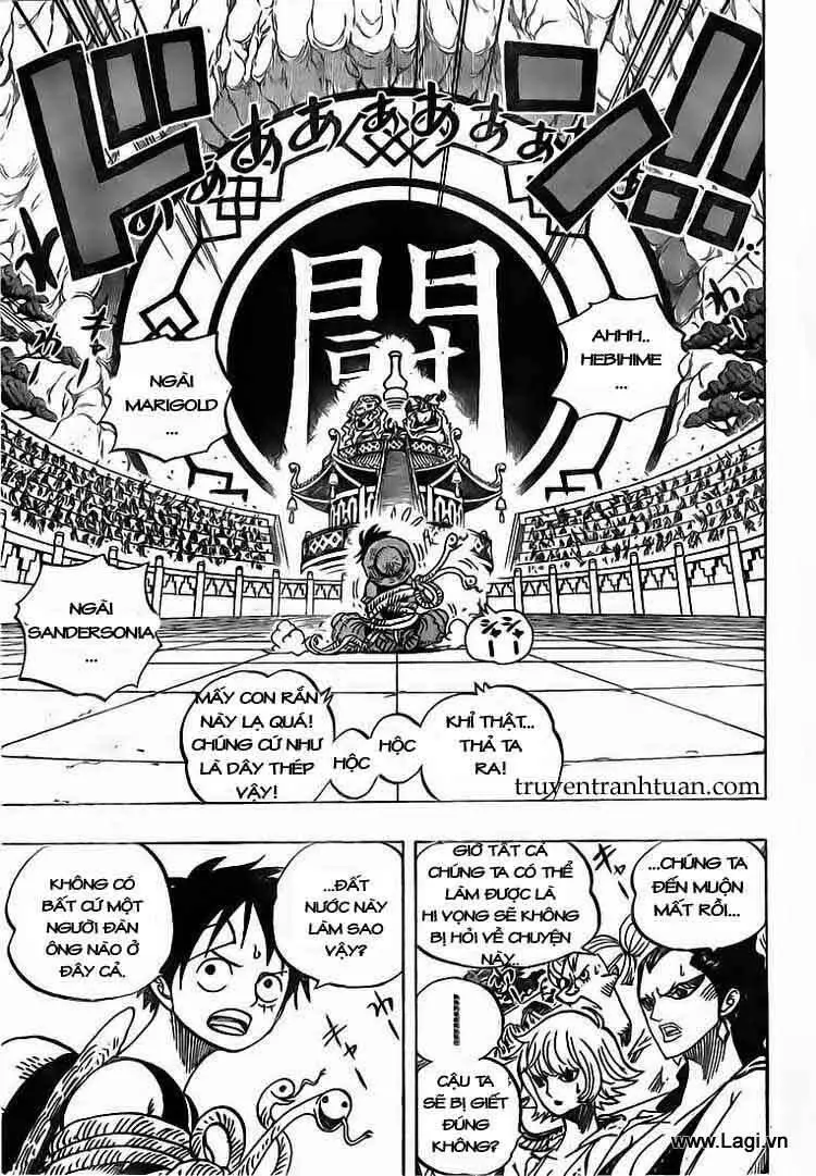 One Piece Nettruyen ZZZ Chương 518 Page 7