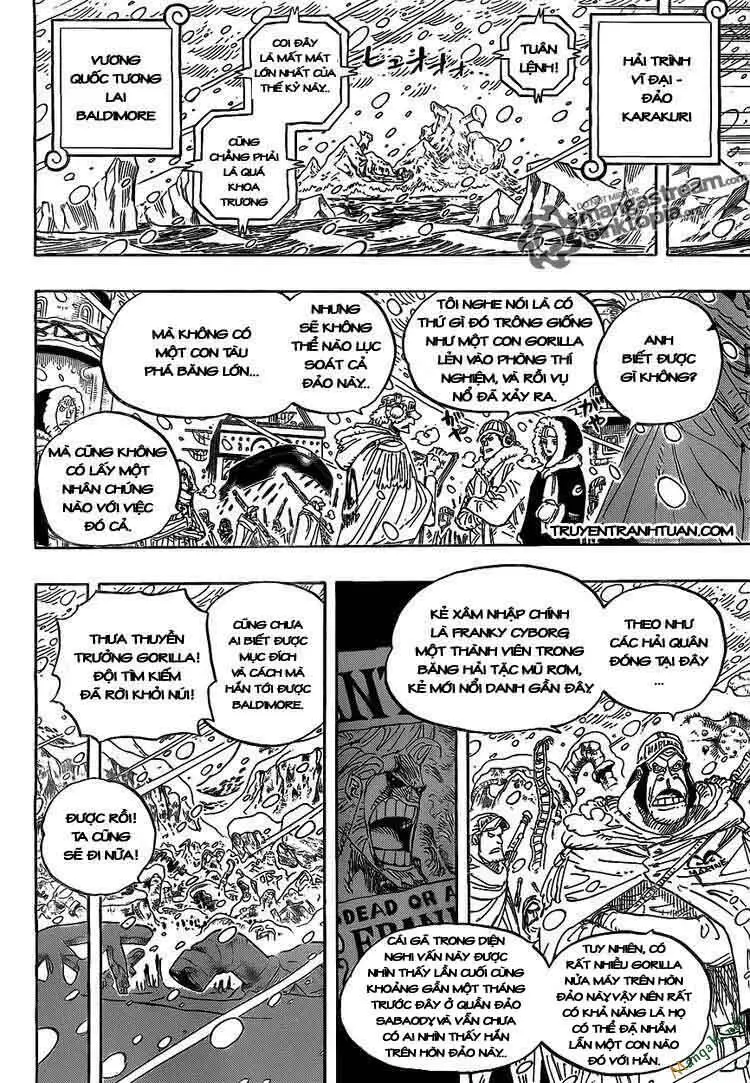 One Piece Nettruyen ZZZ Chương 596 Page 12