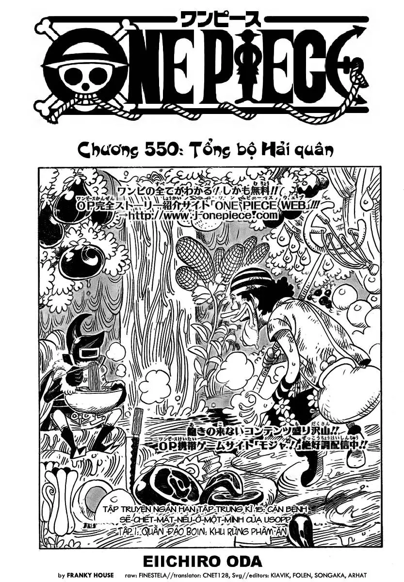 One Piece Nettruyen ZZZ Chương 550 Page 1