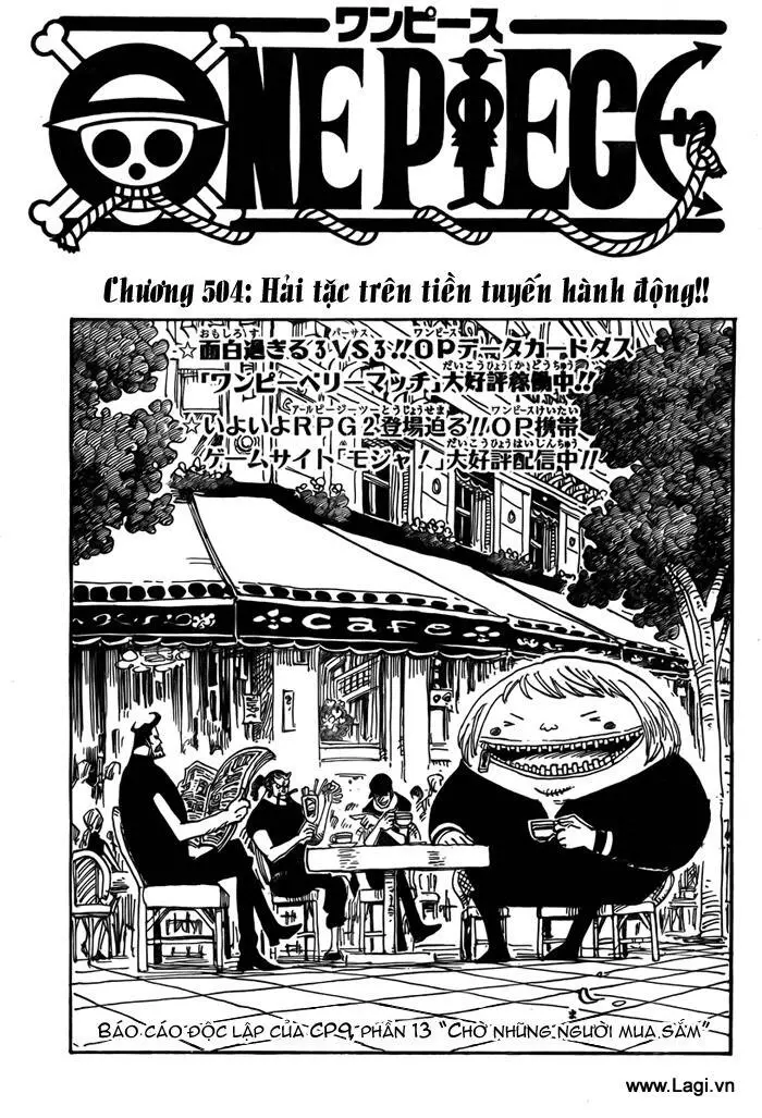 One Piece Nettruyen ZZZ Chương 504 Page 1