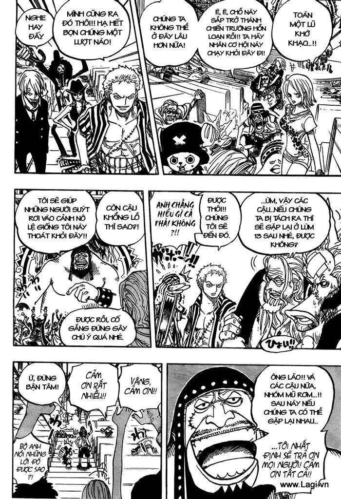 One Piece Nettruyen ZZZ Chương 504 Page 16