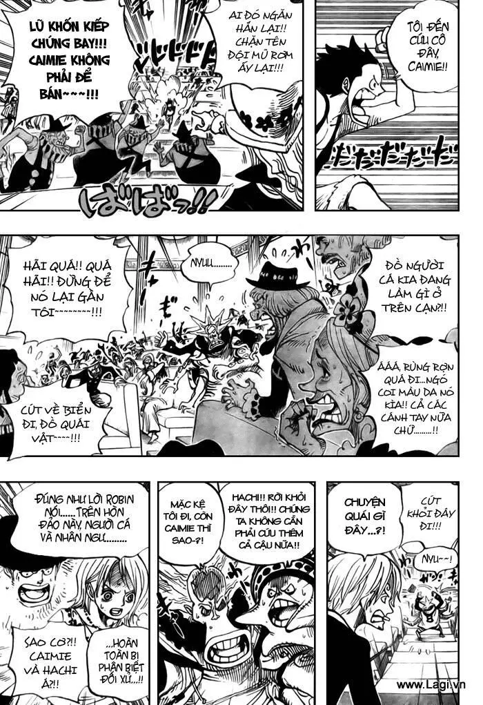 One Piece Nettruyen ZZZ Chương 502 Page 13