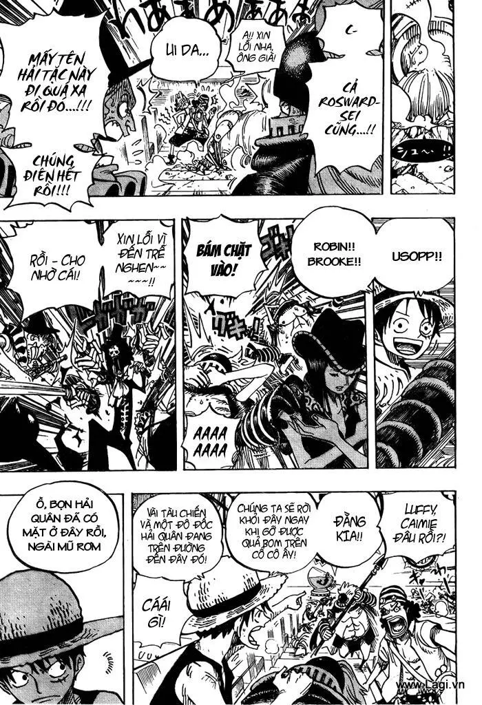 One Piece Nettruyen ZZZ Chương 503 Page 11