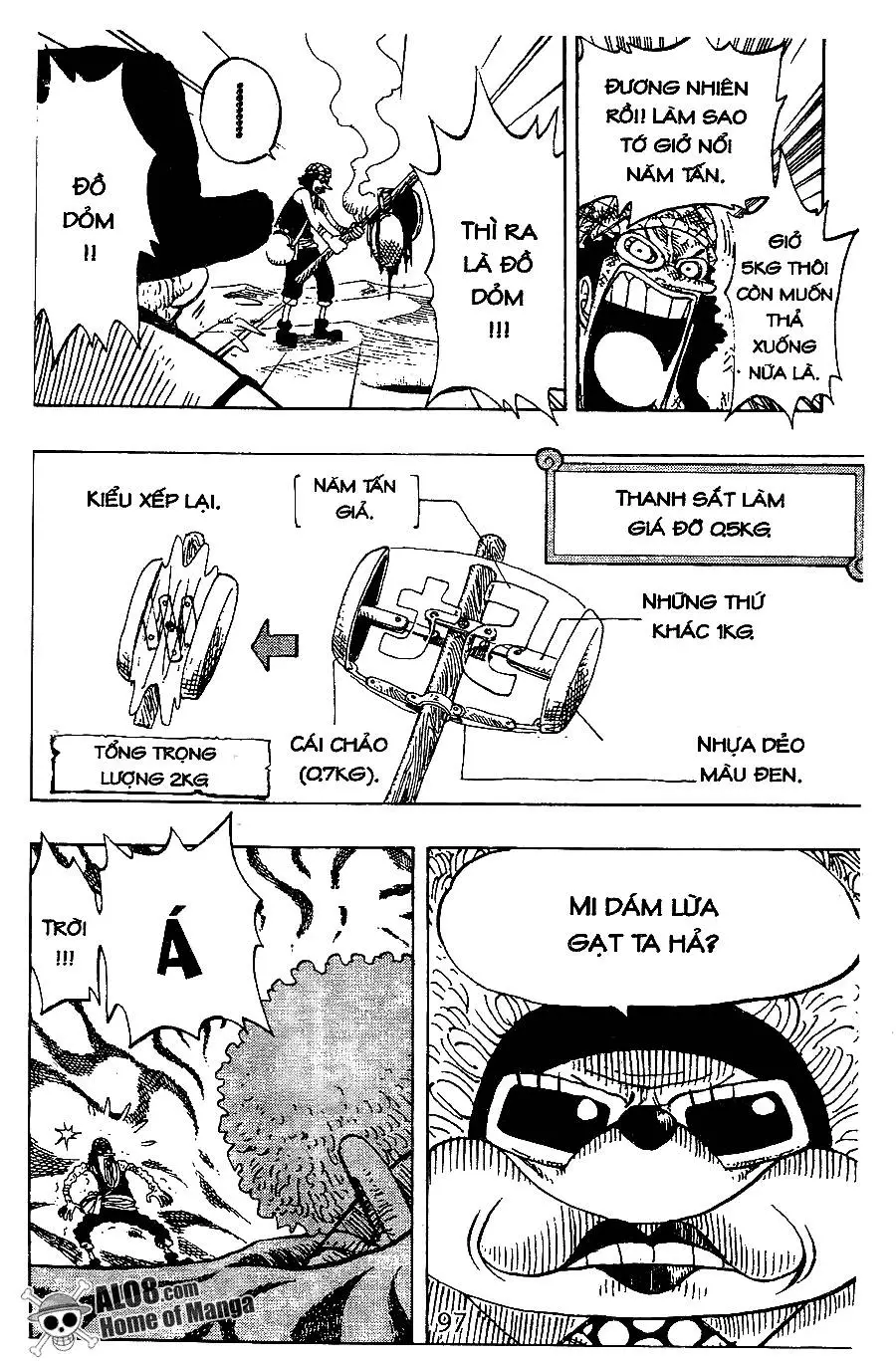 One Piece Nettruyen ZZZ Chương 185 Page 7