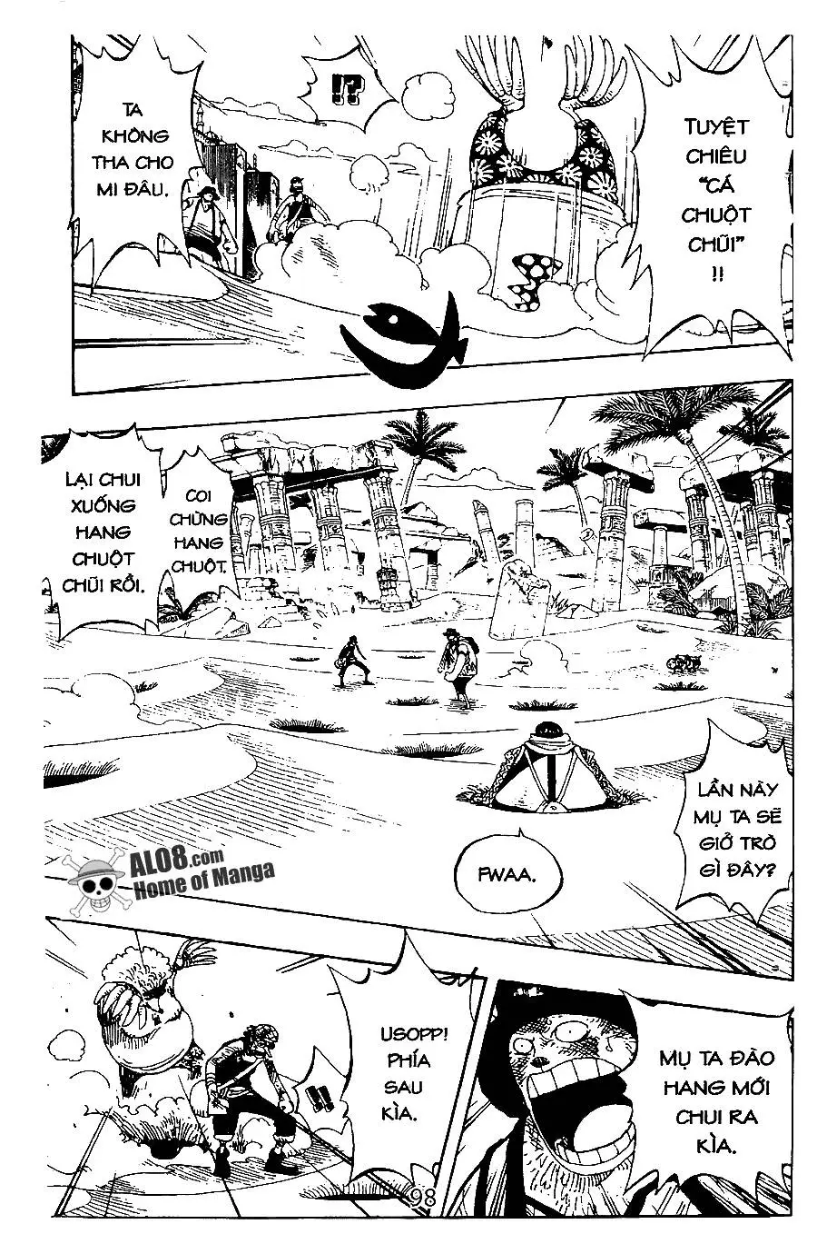 One Piece Nettruyen ZZZ Chương 185 Page 8