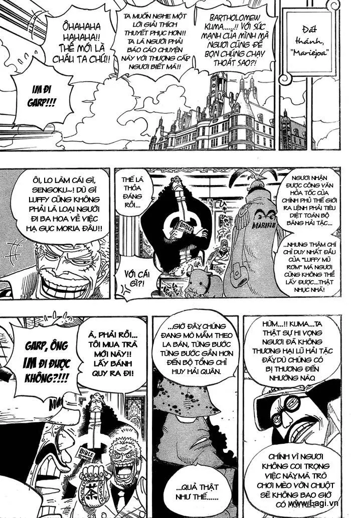 One Piece Nettruyen ZZZ Chương 490 Page 7