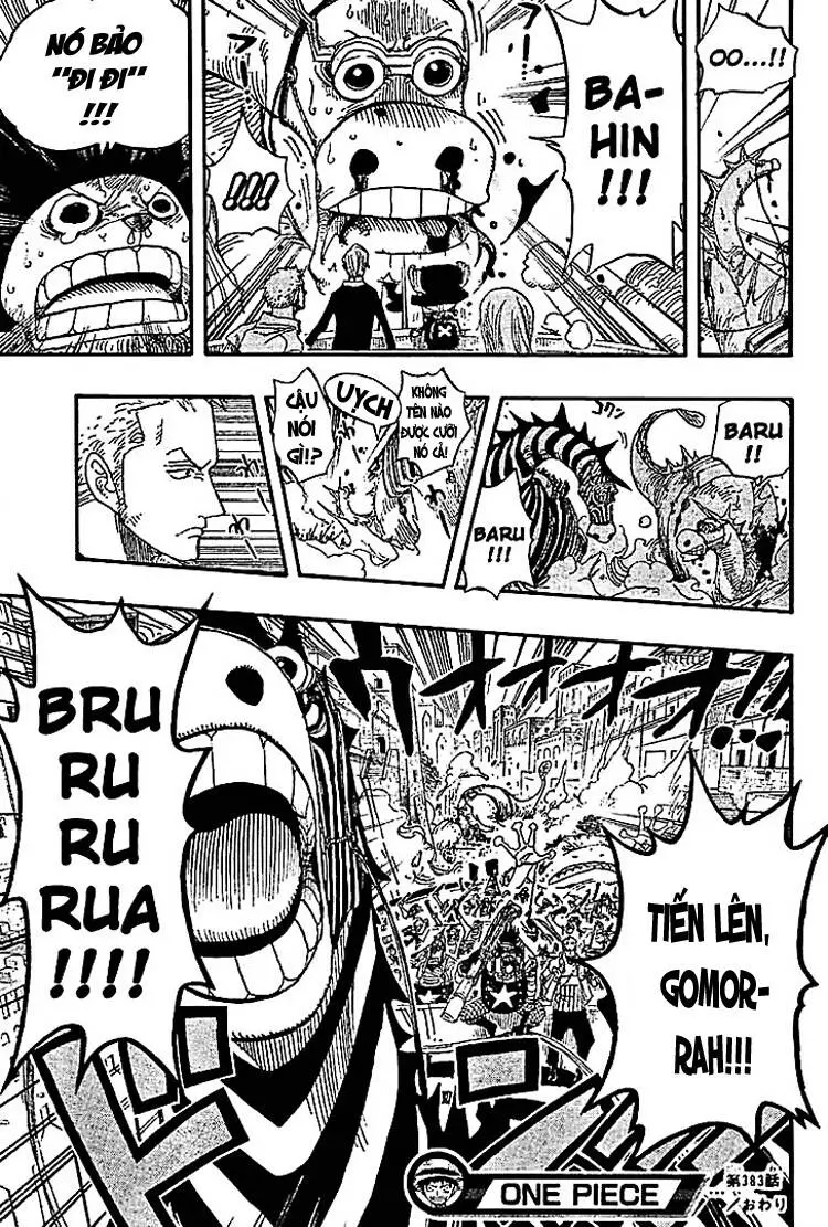 One Piece Nettruyen ZZZ Chương 383 Page 17