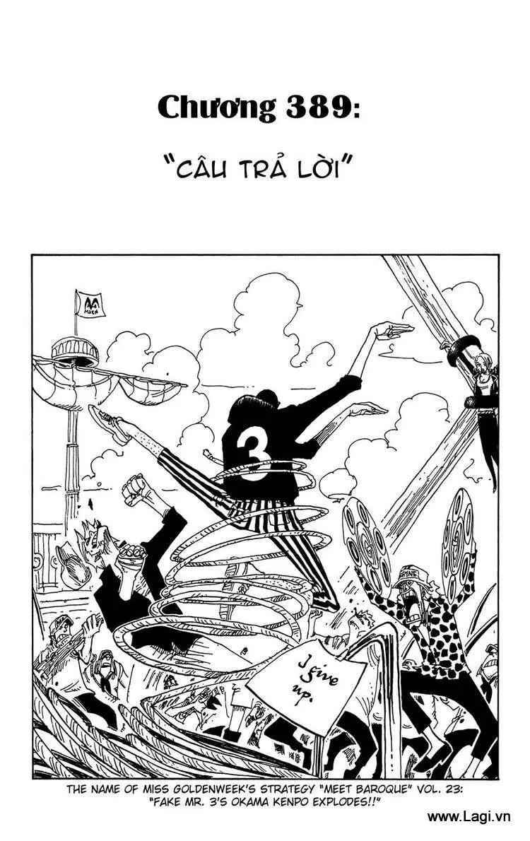 One Piece Nettruyen ZZZ Chương 389 Page 1