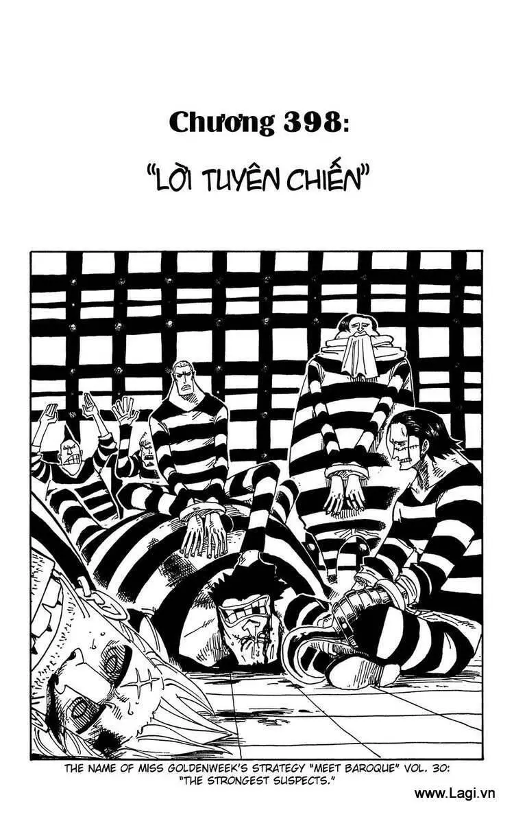 One Piece Nettruyen ZZZ Chương 398 Page 1