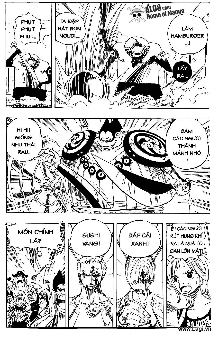 One Piece Nettruyen ZZZ Chương 312 Page 5