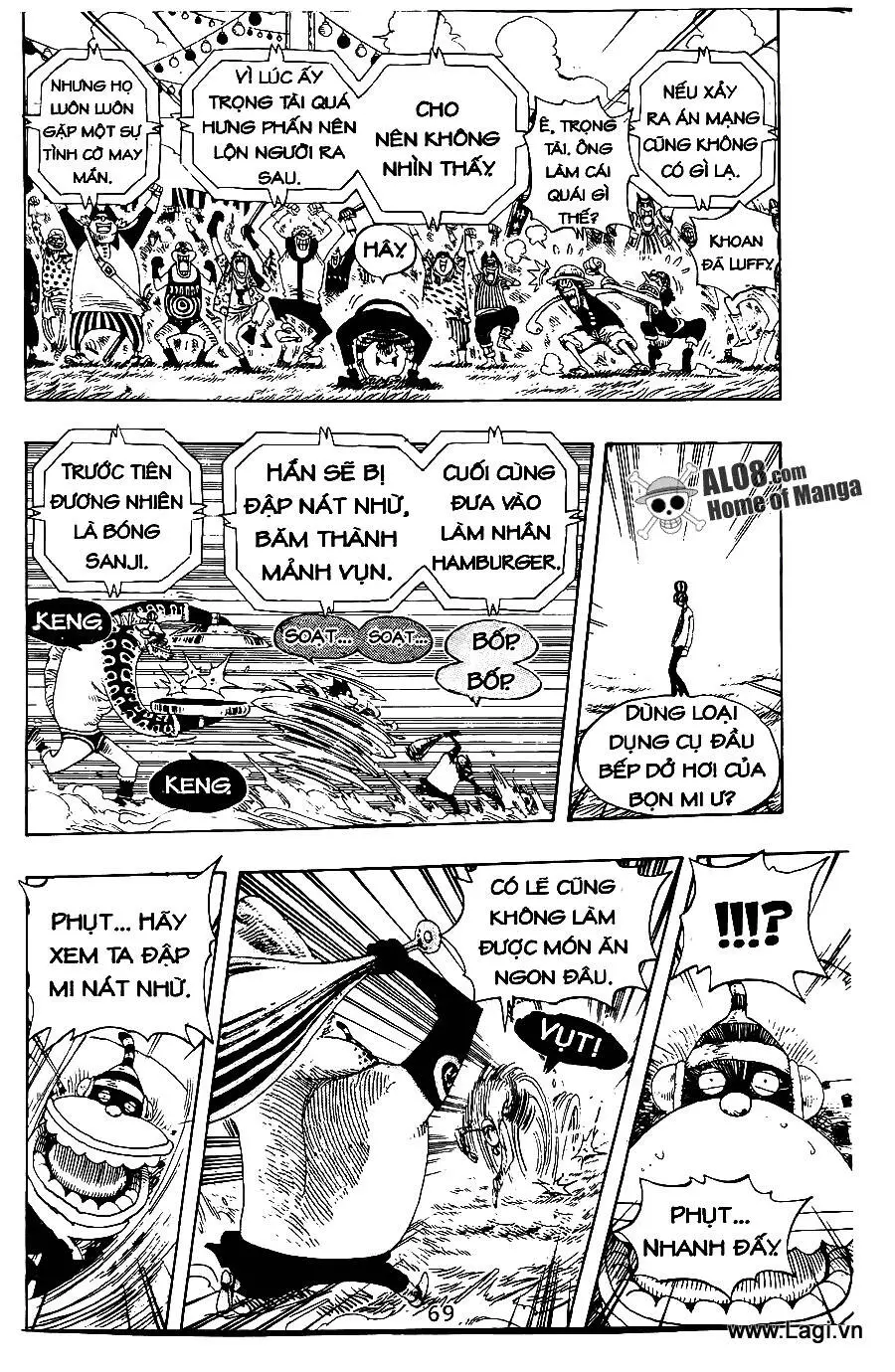 One Piece Nettruyen ZZZ Chương 312 Page 7