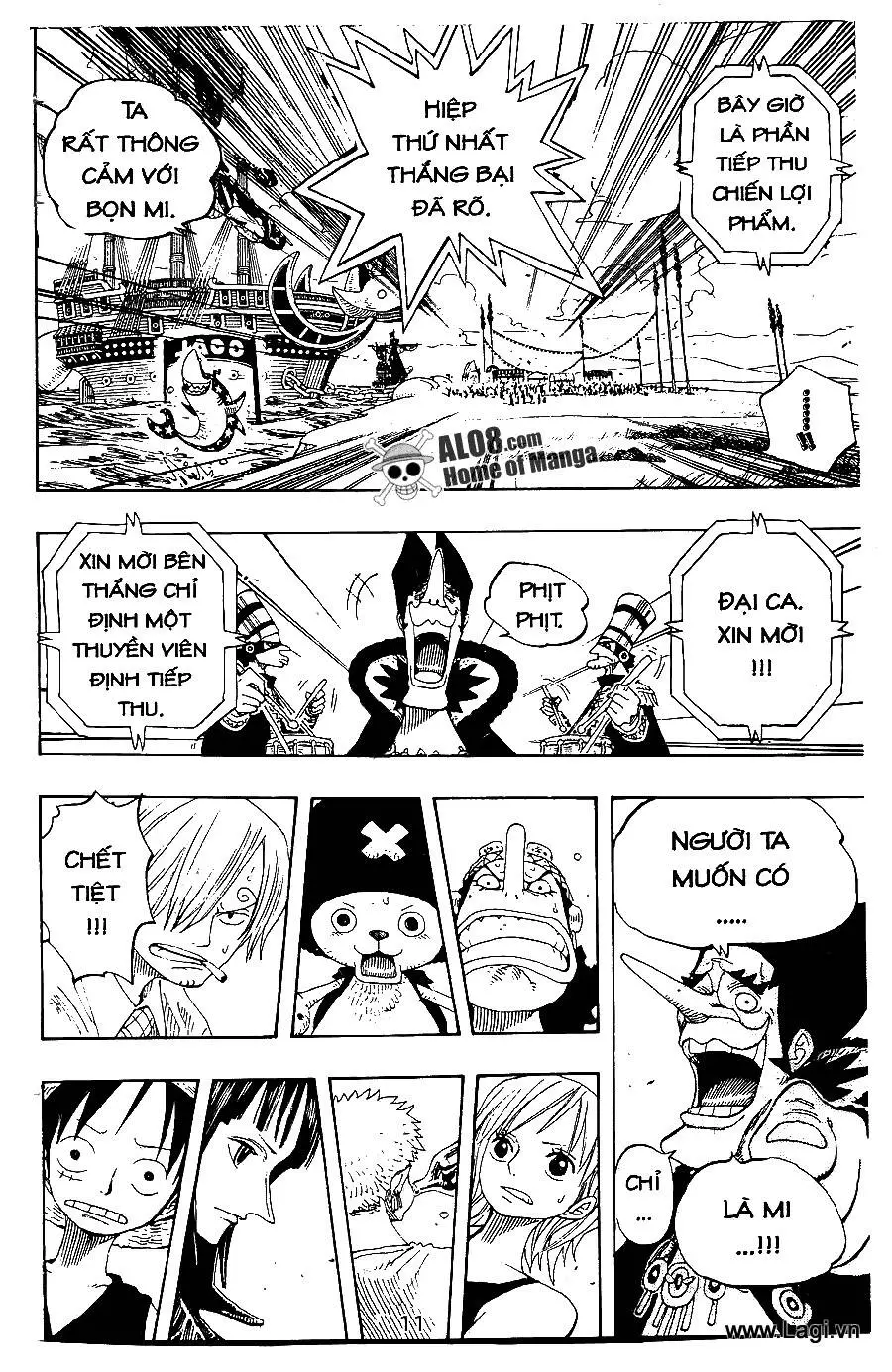 One Piece Nettruyen ZZZ Chương 309 Page 8