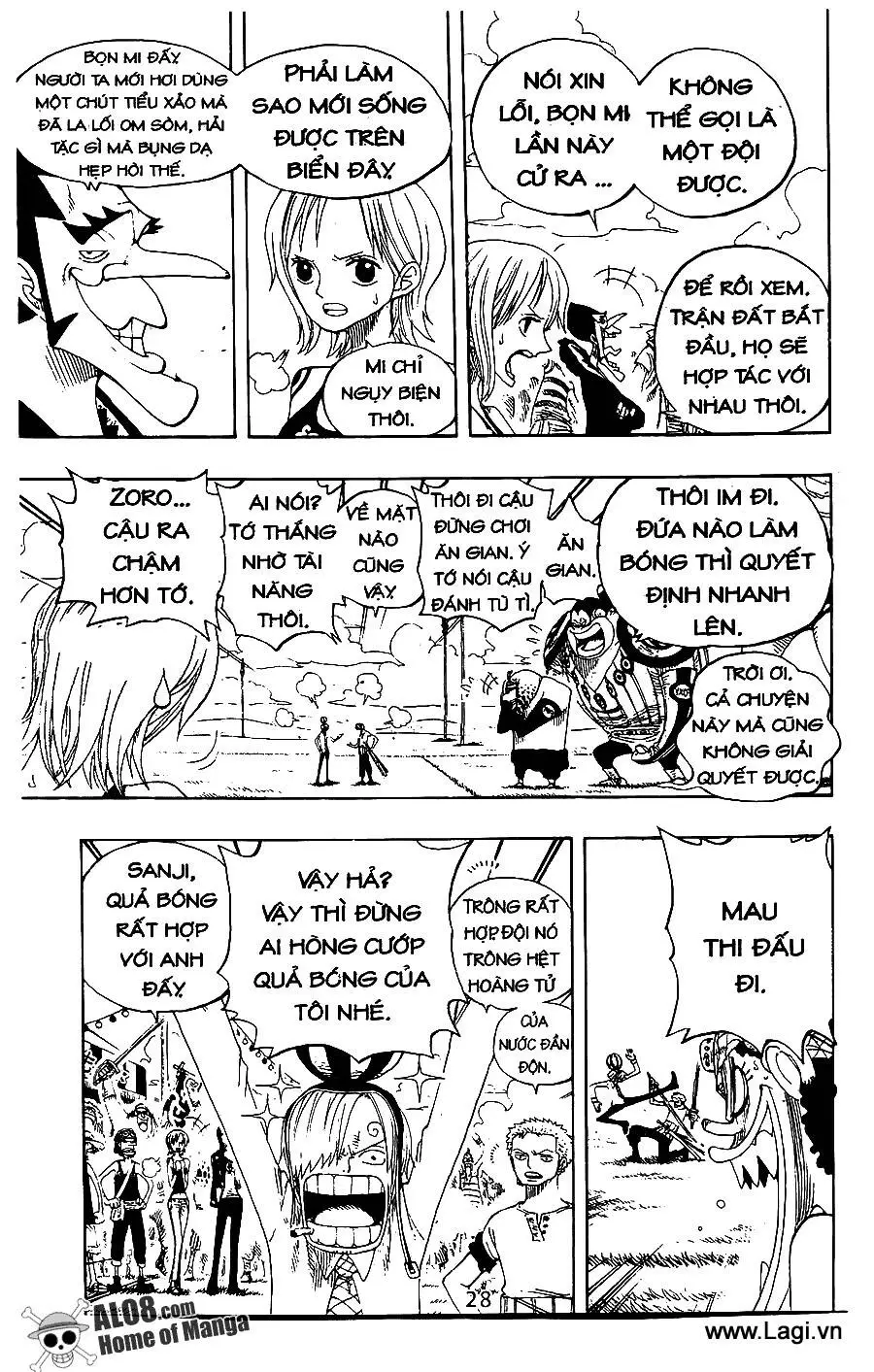 One Piece Nettruyen ZZZ Chương 310 Page 5