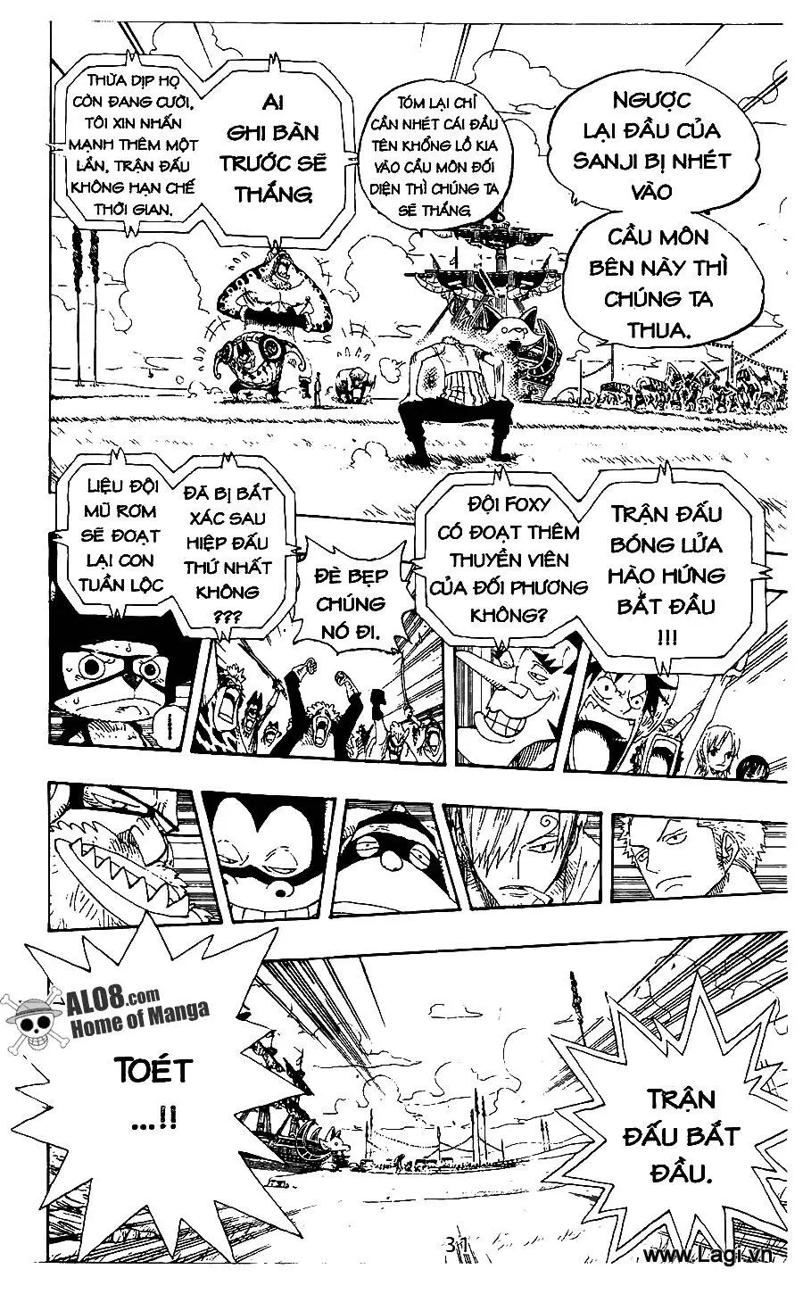 One Piece Nettruyen ZZZ Chương 310 Page 8
