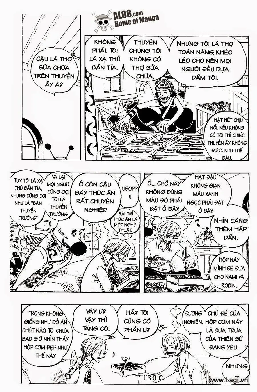 One Piece Nettruyen ZZZ Chương 243 Page 8