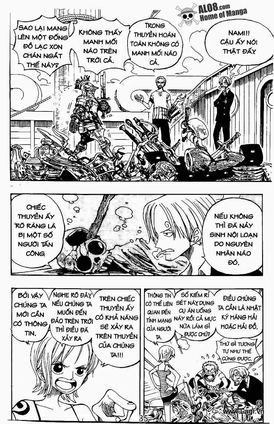 One Piece Nettruyen ZZZ Chương 222 Page 3