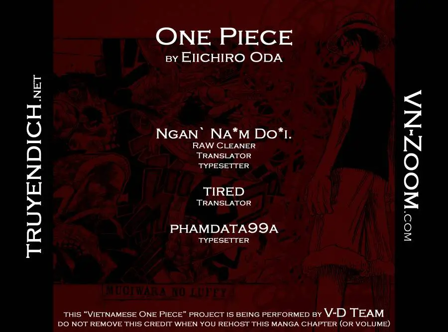 One Piece Nettruyen ZZZ Chương 36 Page 1