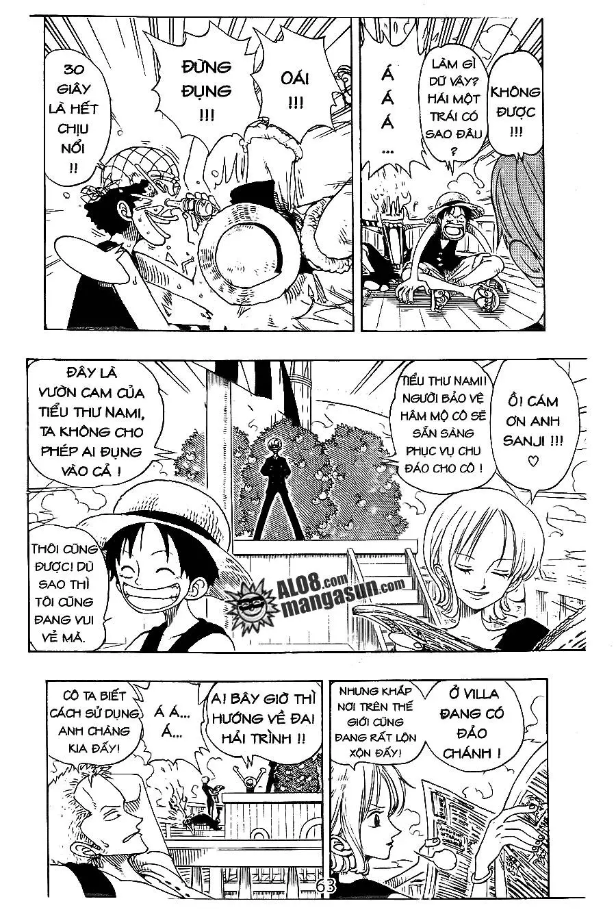 One Piece Nettruyen ZZZ Chương 96 Page 3