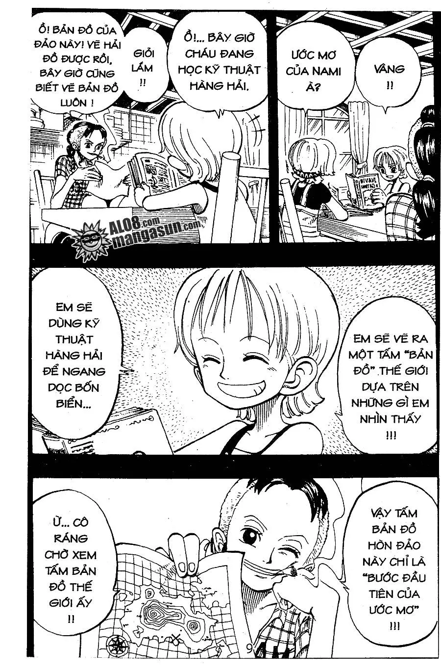 One Piece Nettruyen ZZZ Chương 77 Page 9