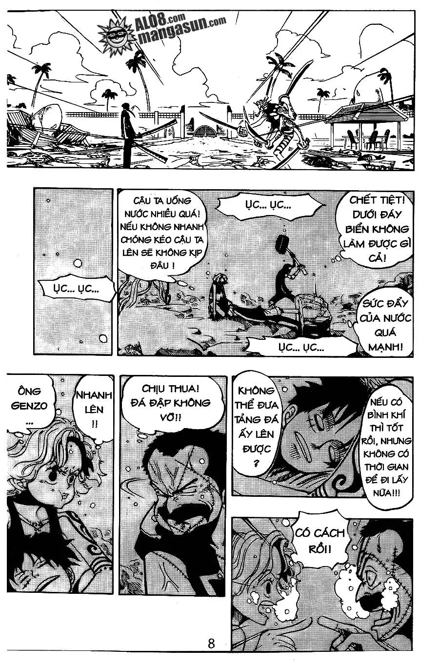 One Piece Nettruyen ZZZ Chương 85 Page 8