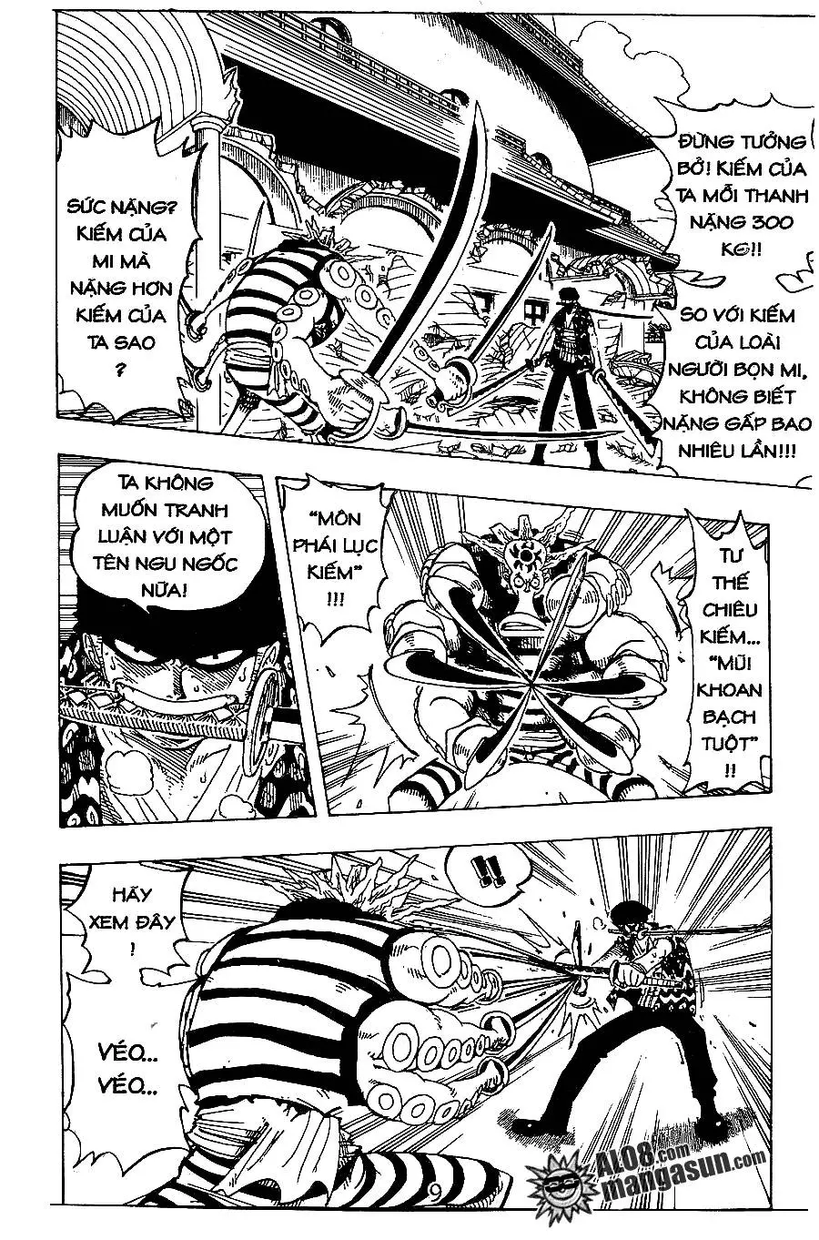 One Piece Nettruyen ZZZ Chương 85 Page 9