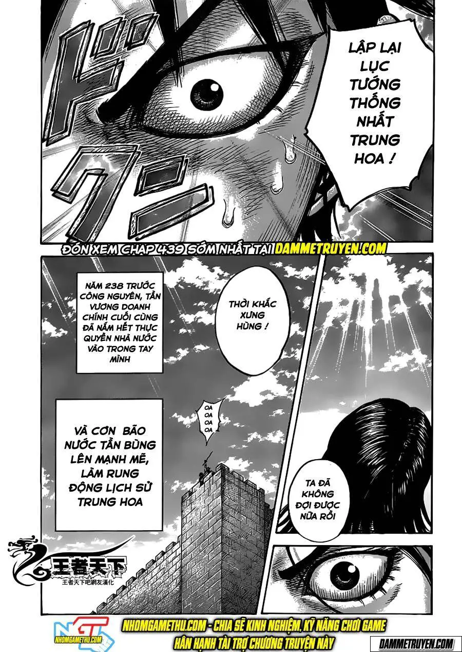 Vương Giả Thiên Hạ Nettruyen ZZZ Chương 438 Page 18