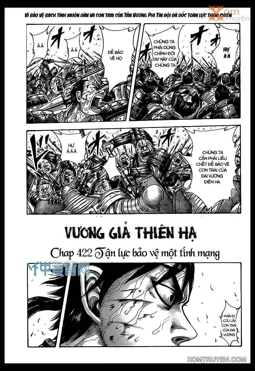 Vương Giả Thiên Hạ Nettruyen ZZZ Chương 422 Page 1