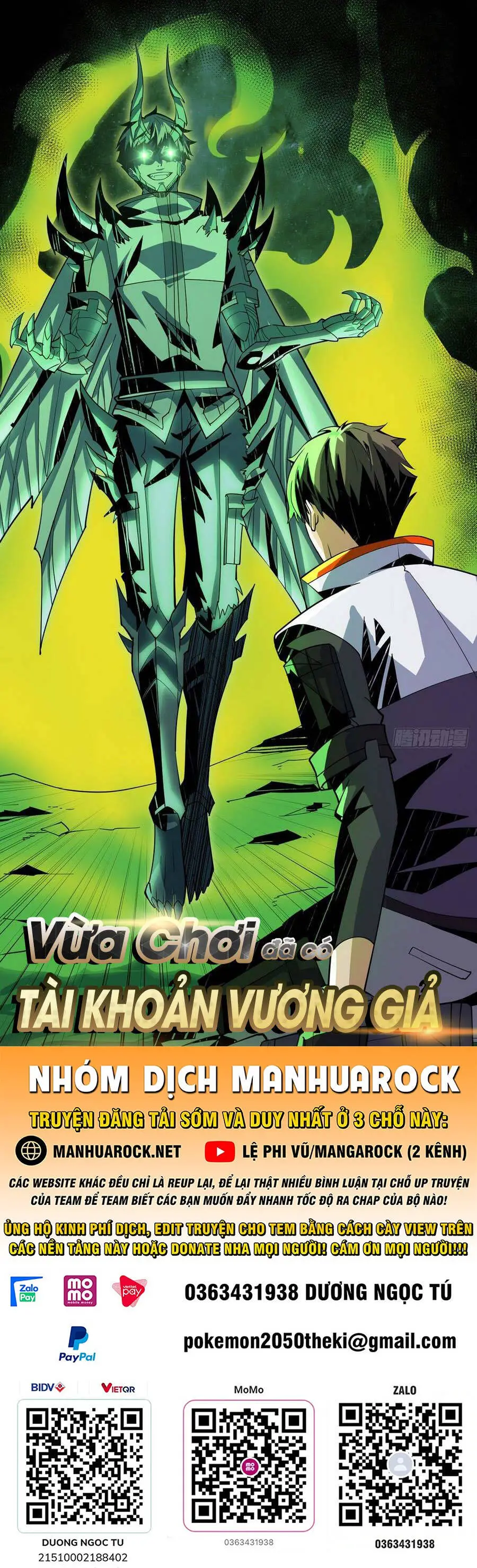 Vừa Chơi Đã Có Tài Khoản Vương Giả Nettruyen ZZZ Chương 150 Page 1