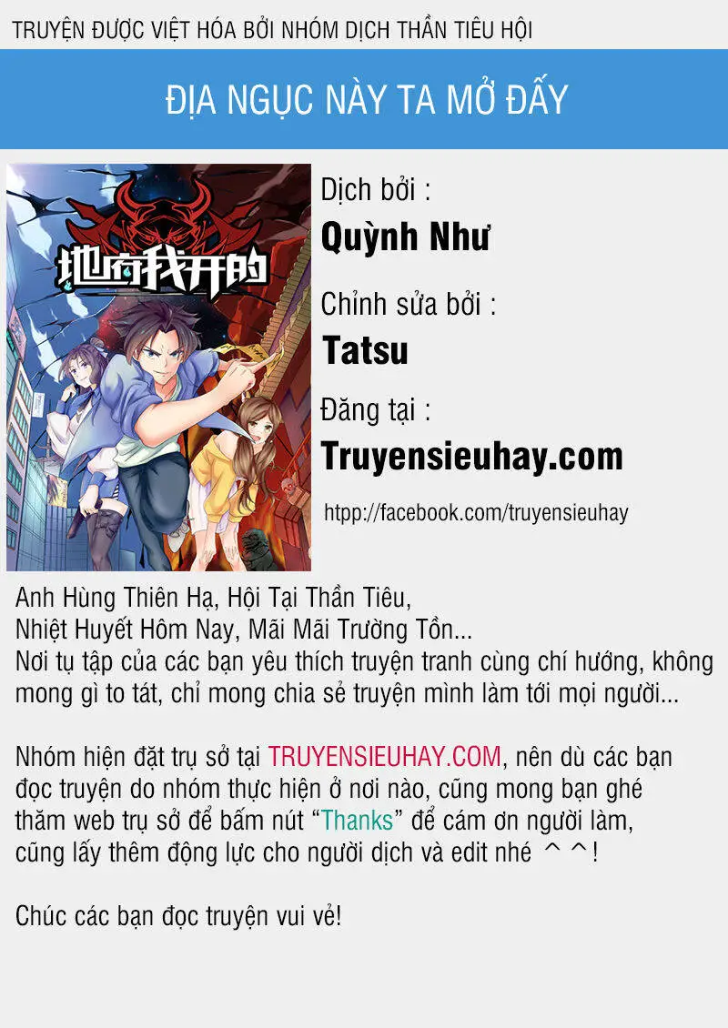 Địa Ngục Này Ta Mở Ra Đấy Nettruyen ZZZ Chương 2 Page 1