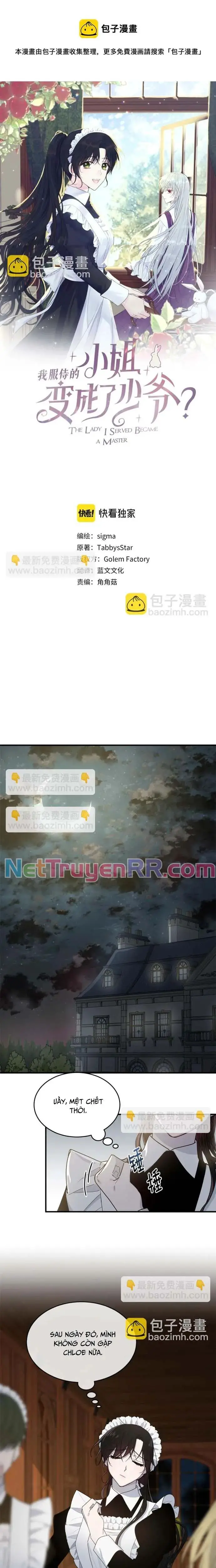 Tiểu Thư Mà Tôi Phục Vụ Biến Thành Thiếu Gia Rồi Nettruyen ZZZ Chương 3 Page 2