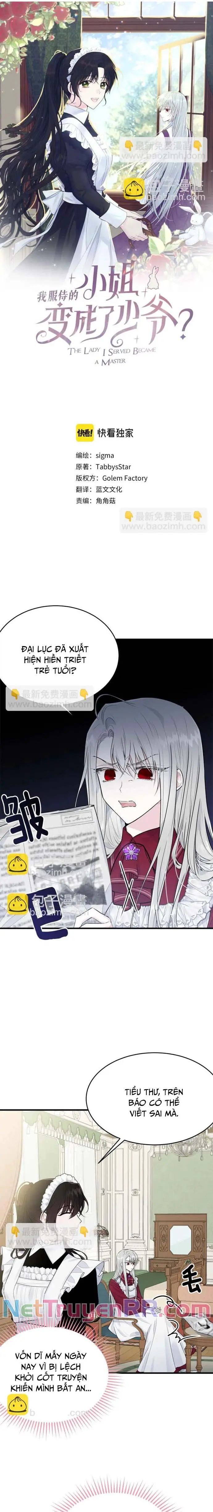 Tiểu Thư Mà Tôi Phục Vụ Biến Thành Thiếu Gia Rồi Nettruyen ZZZ Chương 31 Page 7