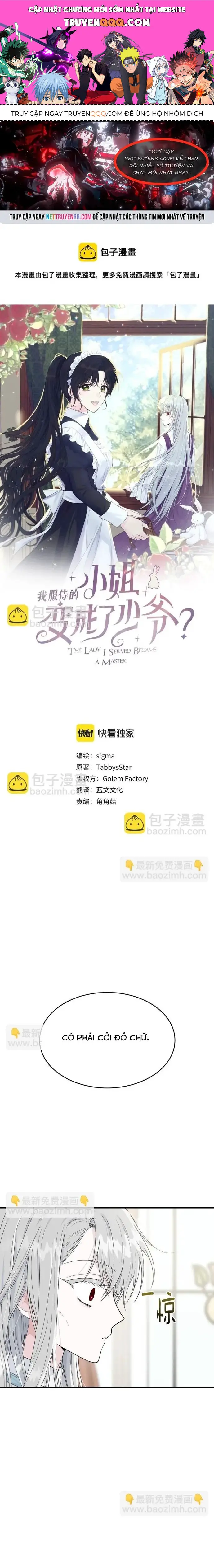 Tiểu Thư Mà Tôi Phục Vụ Biến Thành Thiếu Gia Rồi Nettruyen ZZZ Chương 7 Page 1