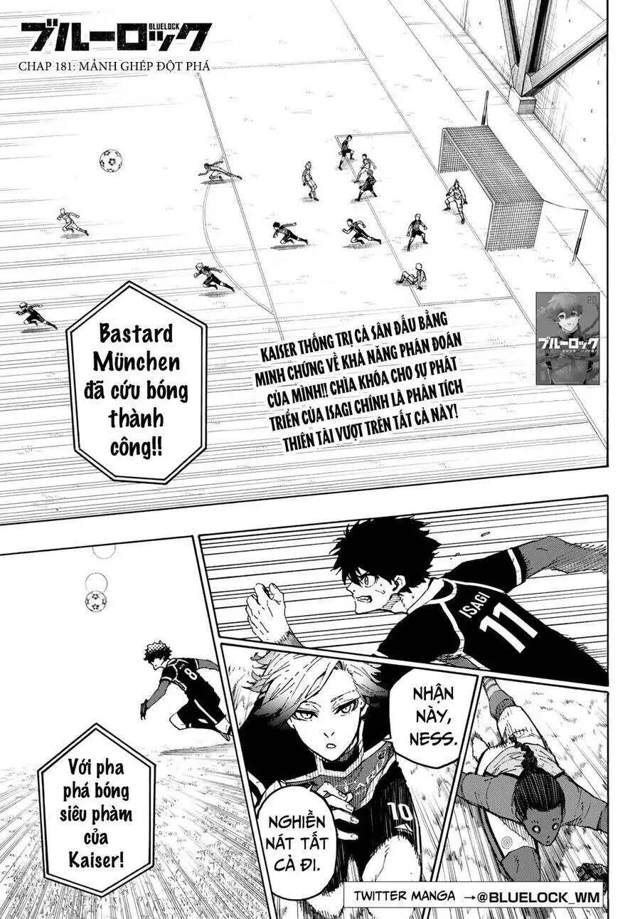 Blue Lock Nettruyen ZZZ Chương 181 Page 4
