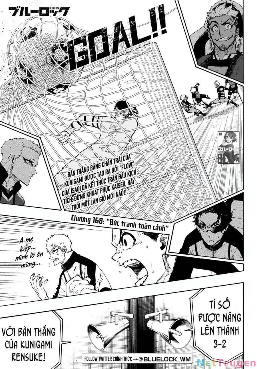 Blue Lock Nettruyen ZZZ Chương 168 Page 4