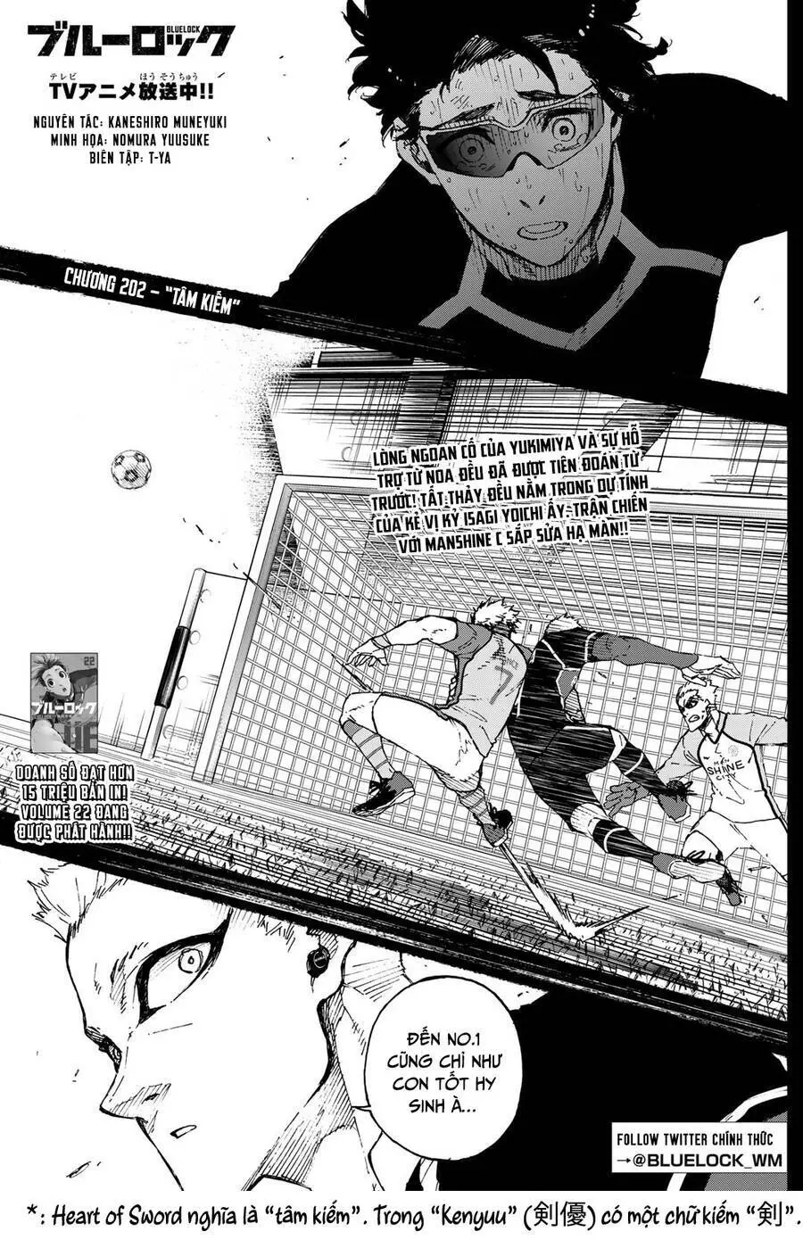 Blue Lock Nettruyen ZZZ Chương 202 Page 2