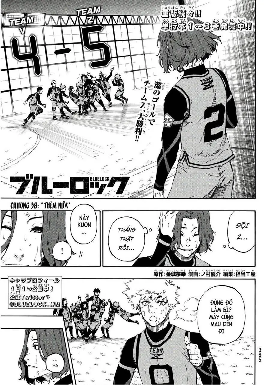 Blue Lock Nettruyen ZZZ Chương 38 Page 4