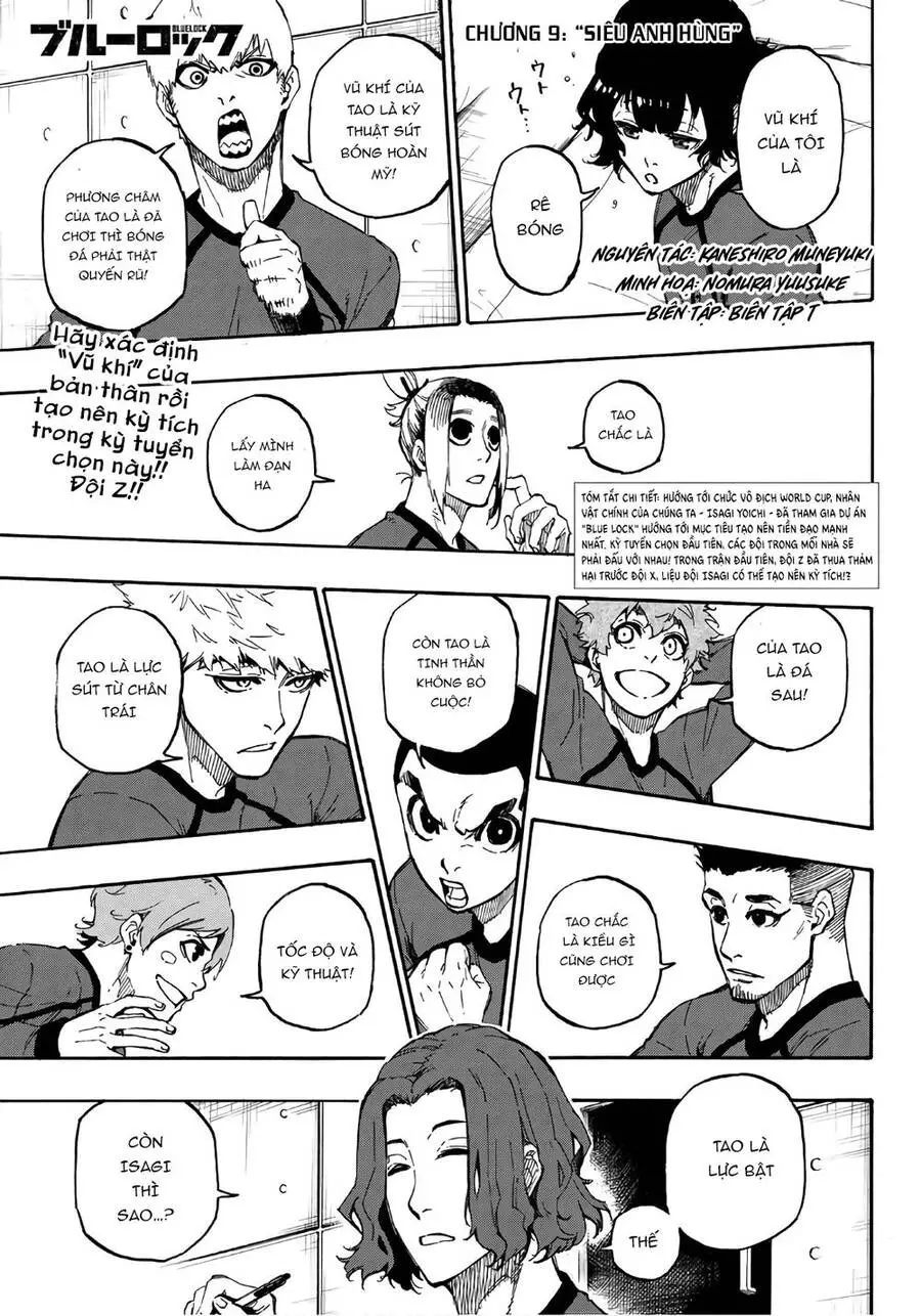 Blue Lock Nettruyen ZZZ Chương 9 Page 3