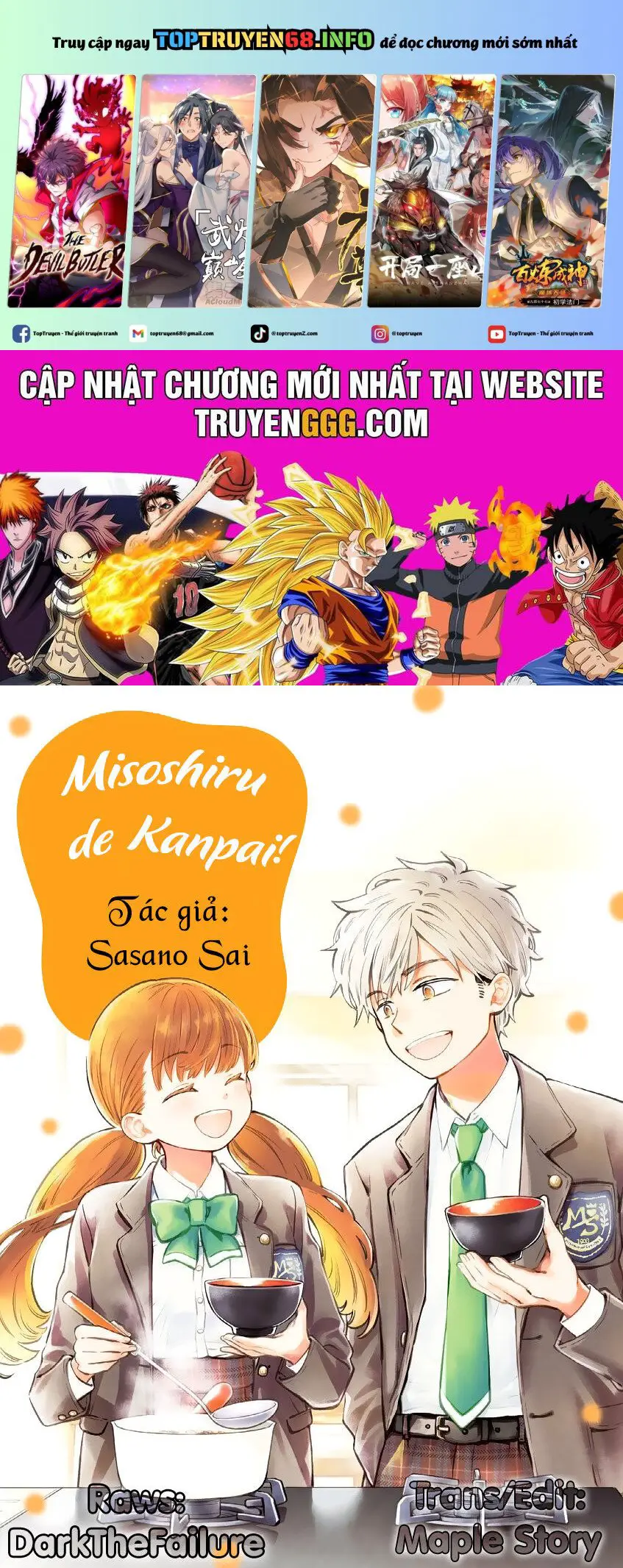 Misoshiru De Kanpai! Nettruyen ZZZ Chương 29.5 Page 1